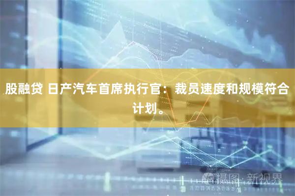 股融贷 日产汽车首席执行官：裁员速度和规模符合计划。