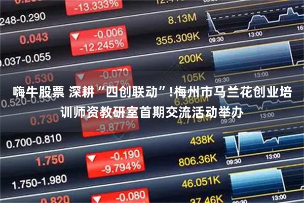 嗨牛股票 深耕“四创联动”!梅州市马兰花创业培训师资教研室首期交流活动举办